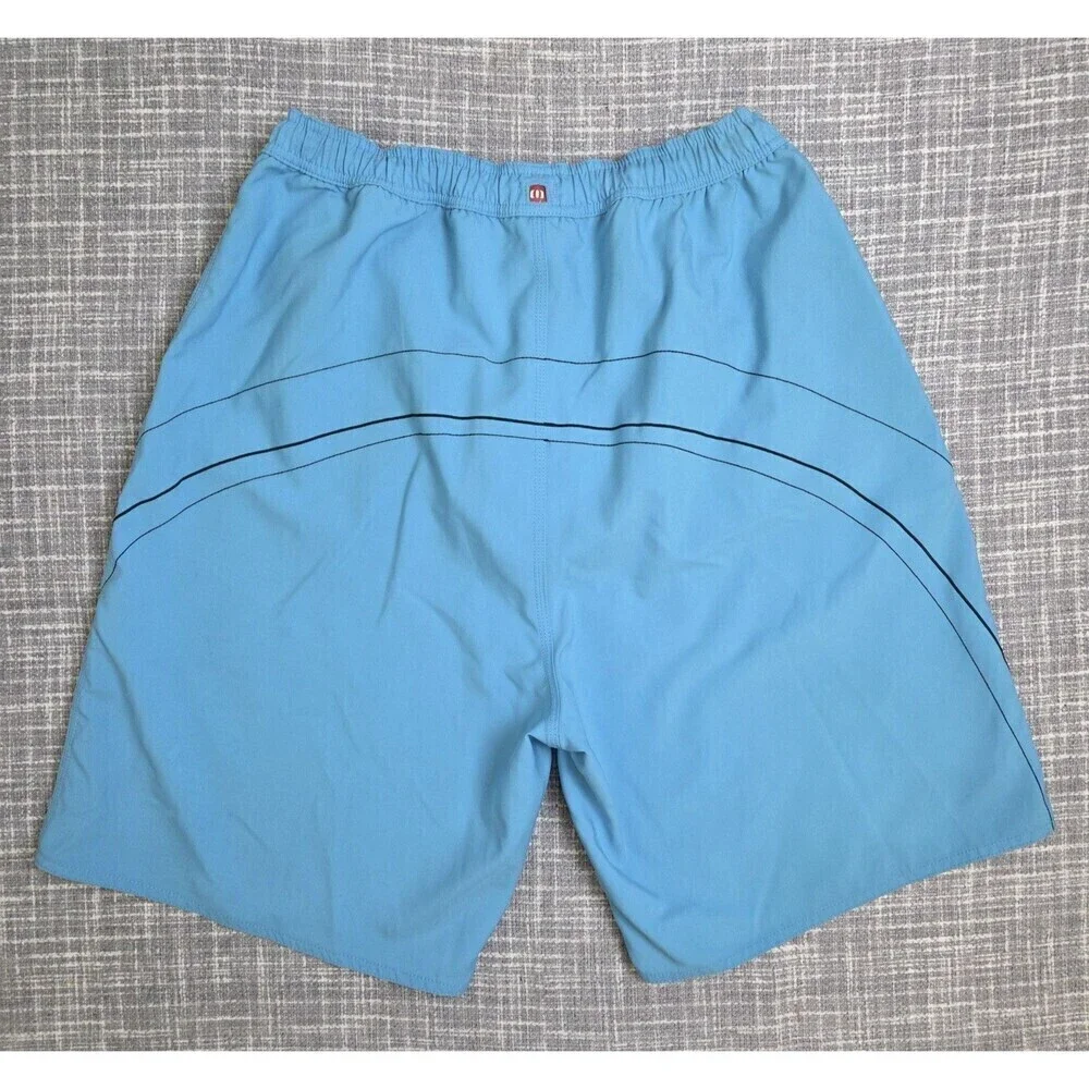 Animal Worldwide Freeride Board Shorts Blue Swim Mesh Lining Men's M/L SEE DESC